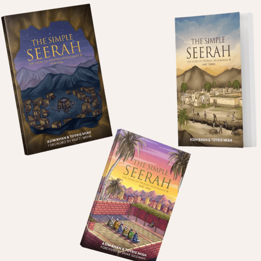 The Simple Seerah : Parts 1 - 3, Complete Set - Noor Books