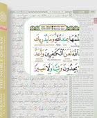 Al - Quran Al - Karim (Maqdis Quran) - Word by Word Translation Medium (B5) + Colour Coded Tajweed - Noor Books