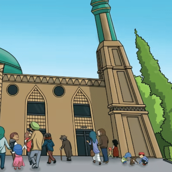 Hassan and Aneesa Go to Masjid - Noor Books