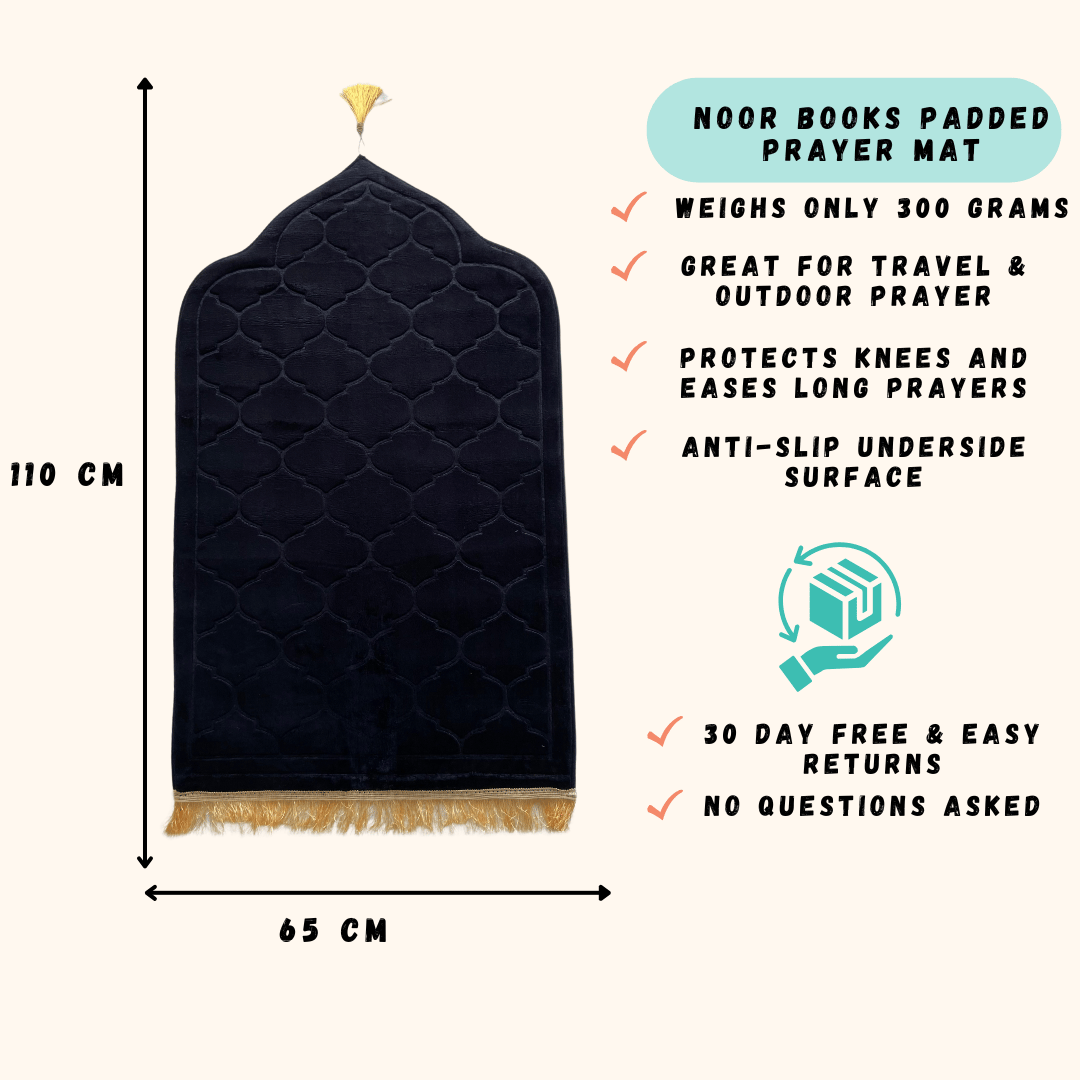 Padded Prayer Mat - Noor Books