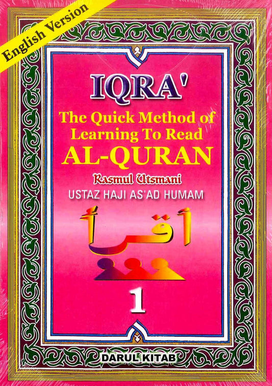 Revised IQRA 1 - 6 Quick Method To Read Al - Quran - Noor Books