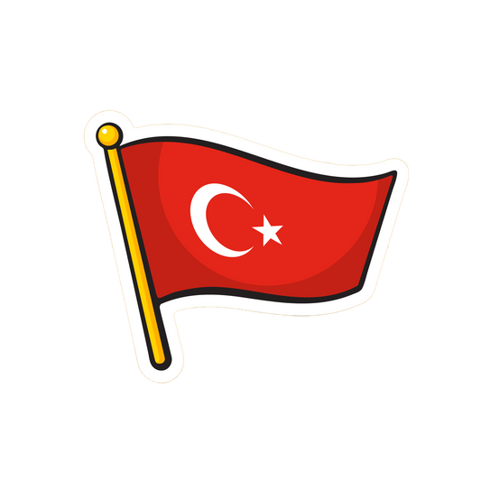 The "Turkish Flag" - Air Freshener - Noor Books