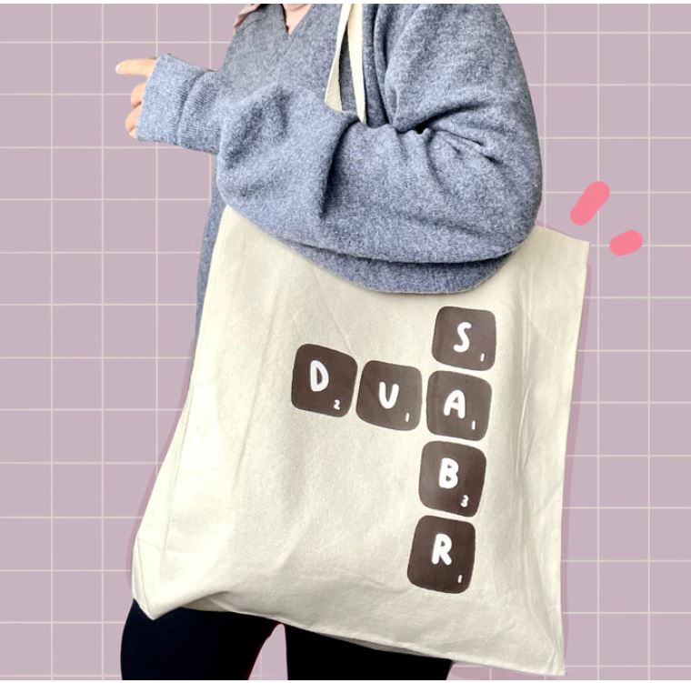 'Dua & Sabr - Scrabble' - Tote Bag - Noor Books