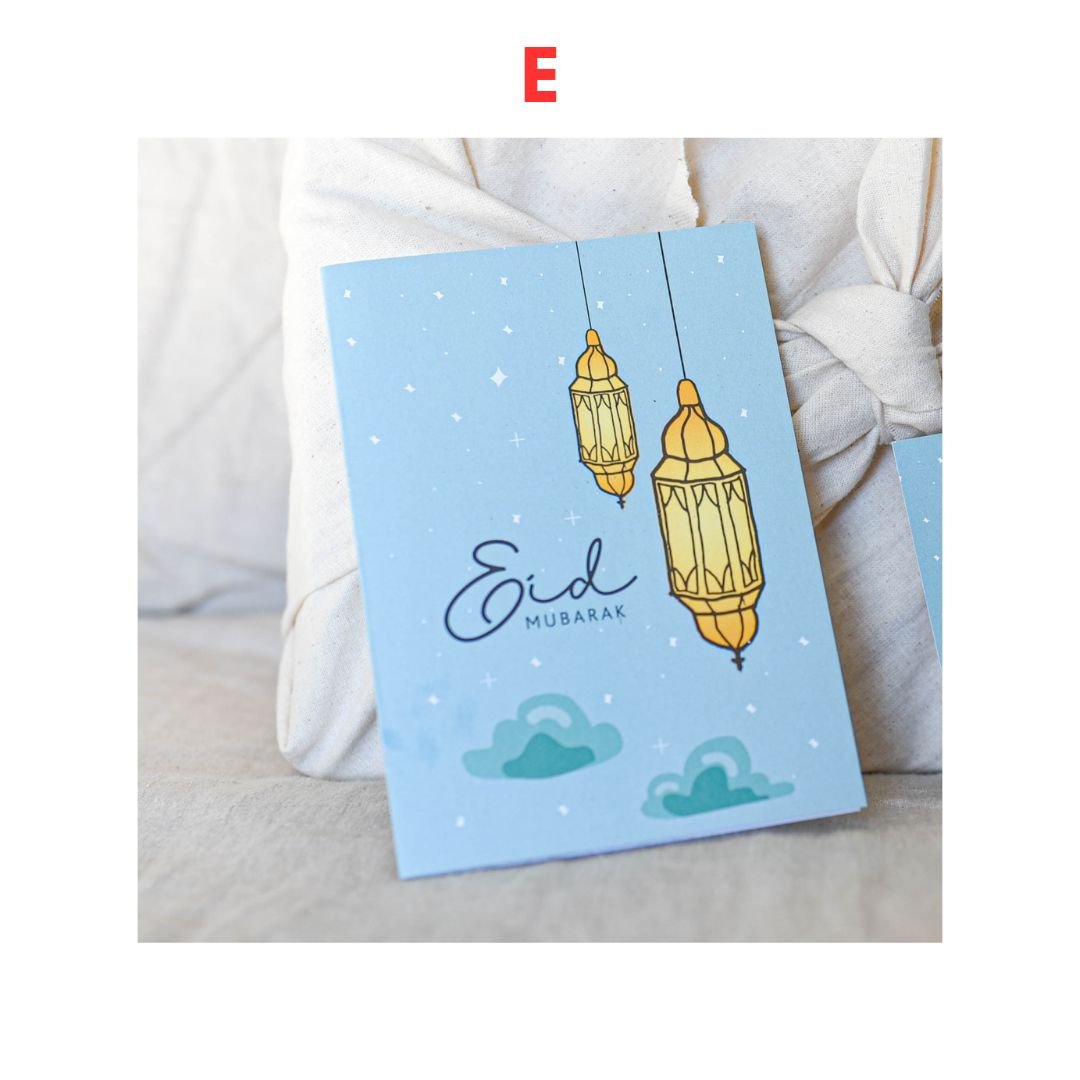 Eid Mubarak Greeting Cards - Noor Books