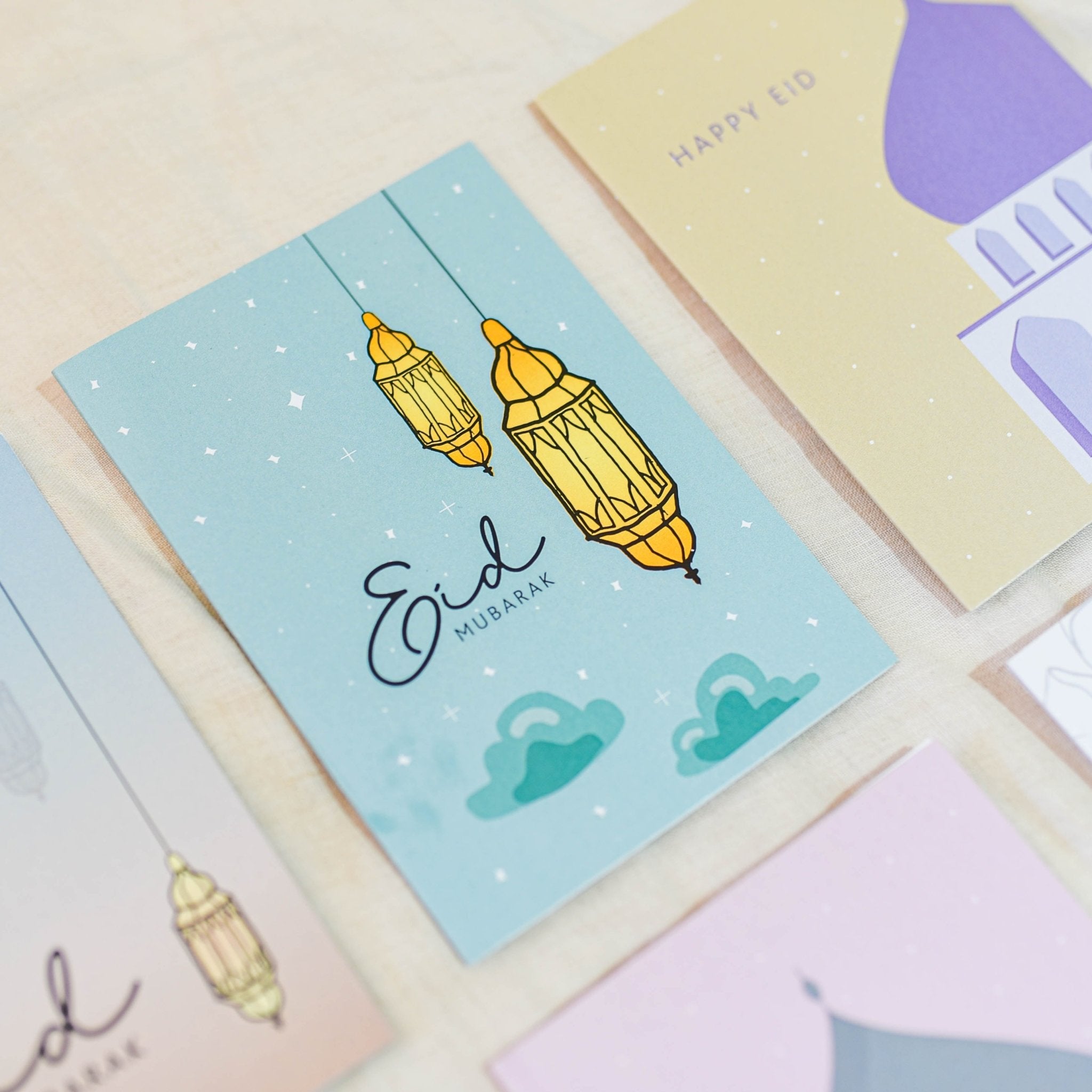 Eid Mubarak Greeting Cards - Noor Books