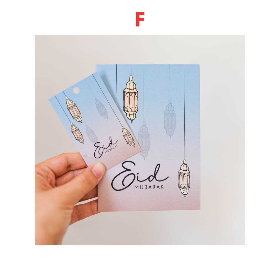 Eid Mubarak Greeting Cards - Noor Books