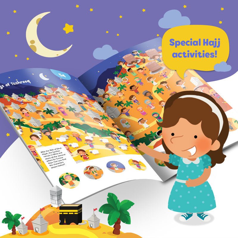 Hajj & Umrah Activity Book (Little Kids) - Noor Books