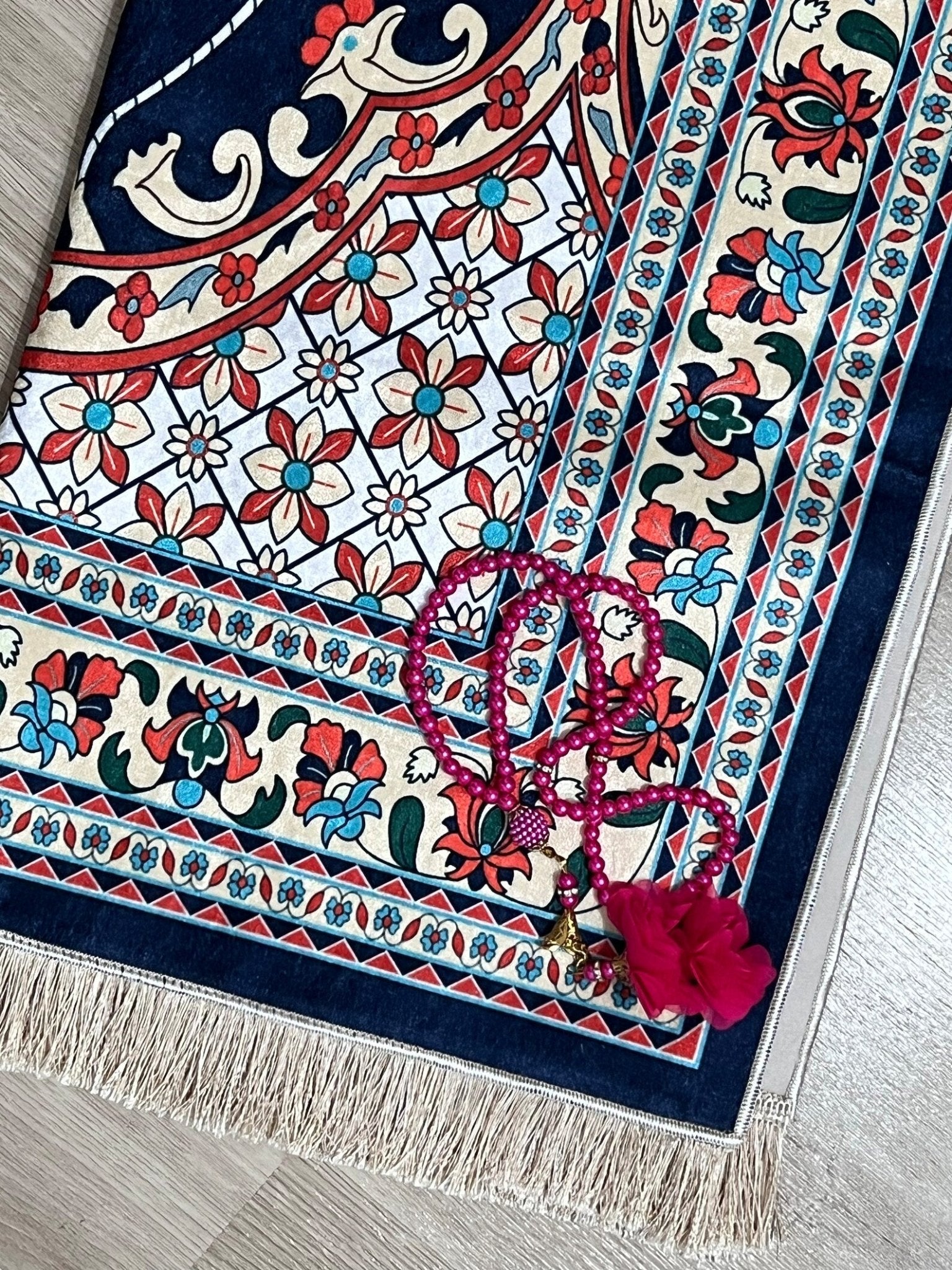 Luxury Turkish Prayer Mat - Noor Books