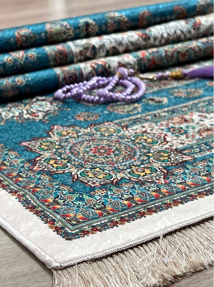 Luxury Turkish Prayer Mat - Noor Books