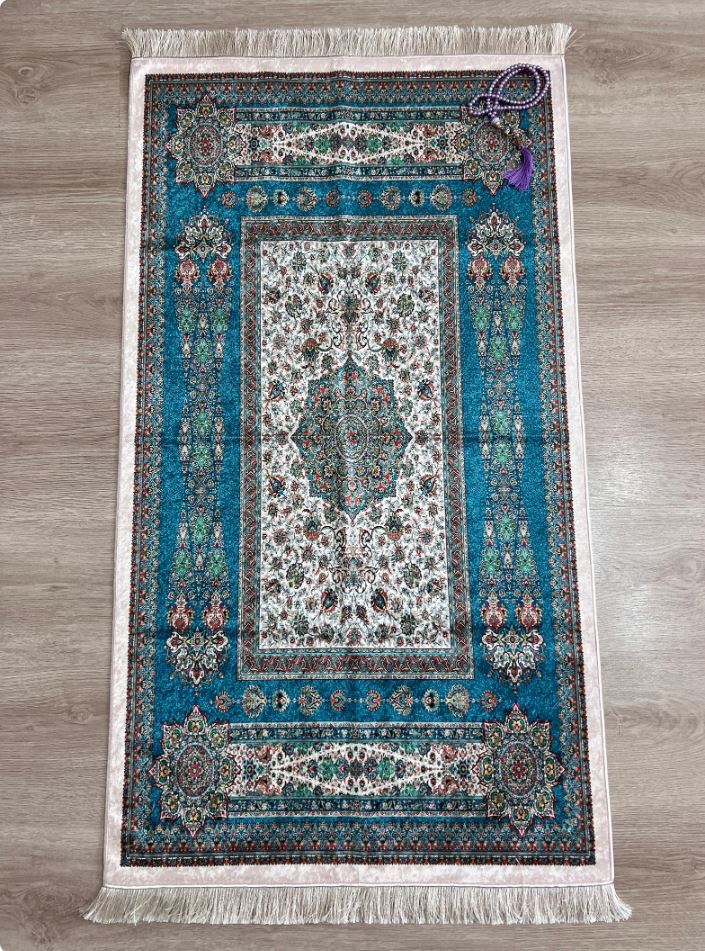 Luxury Turkish Prayer Mat - Noor Books