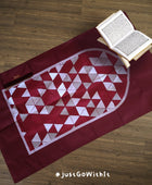 Prayer Mat - Red Geometry - Noor Books