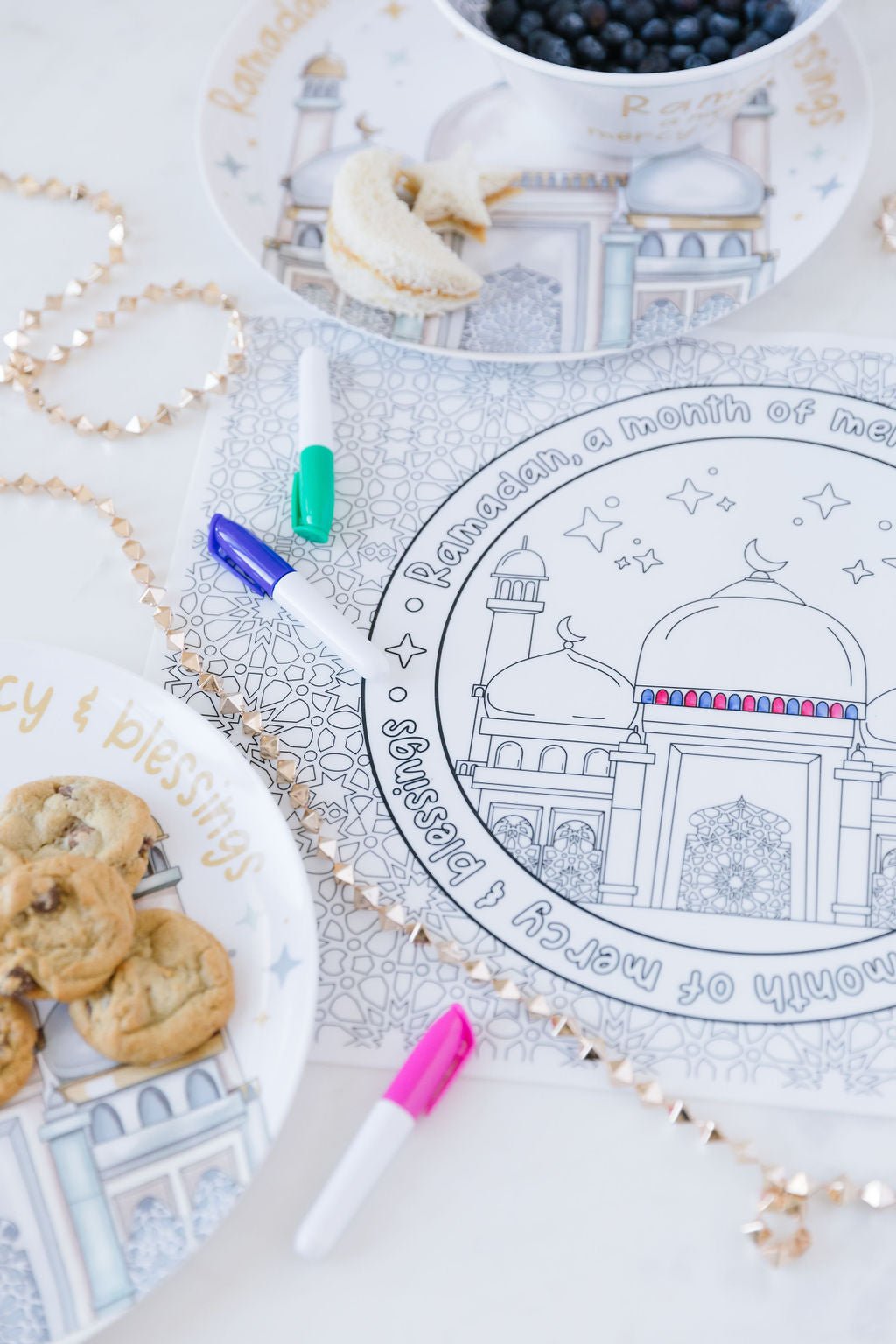 Ramadan Coloring Placemat - Noor Books