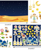 Ramadan Mubarak Sticker Sheets - Noor Books