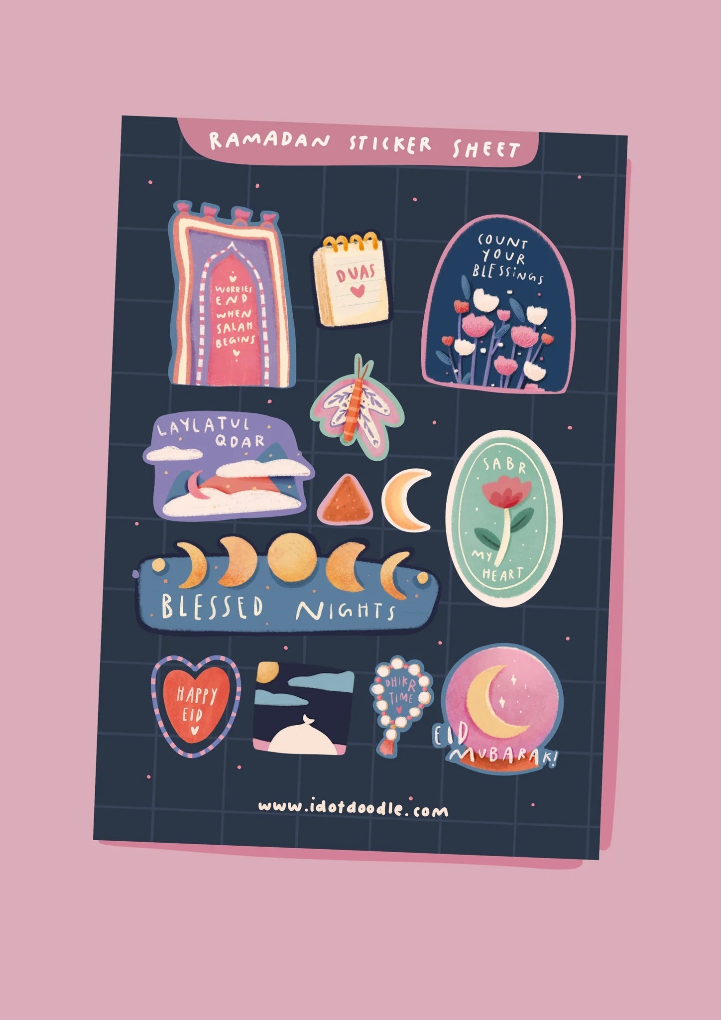 Ramadan Sticker Sheet - Noor Books