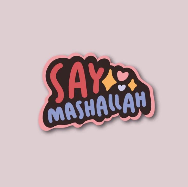 "Say Mashaallah" Sticker - Noor Books