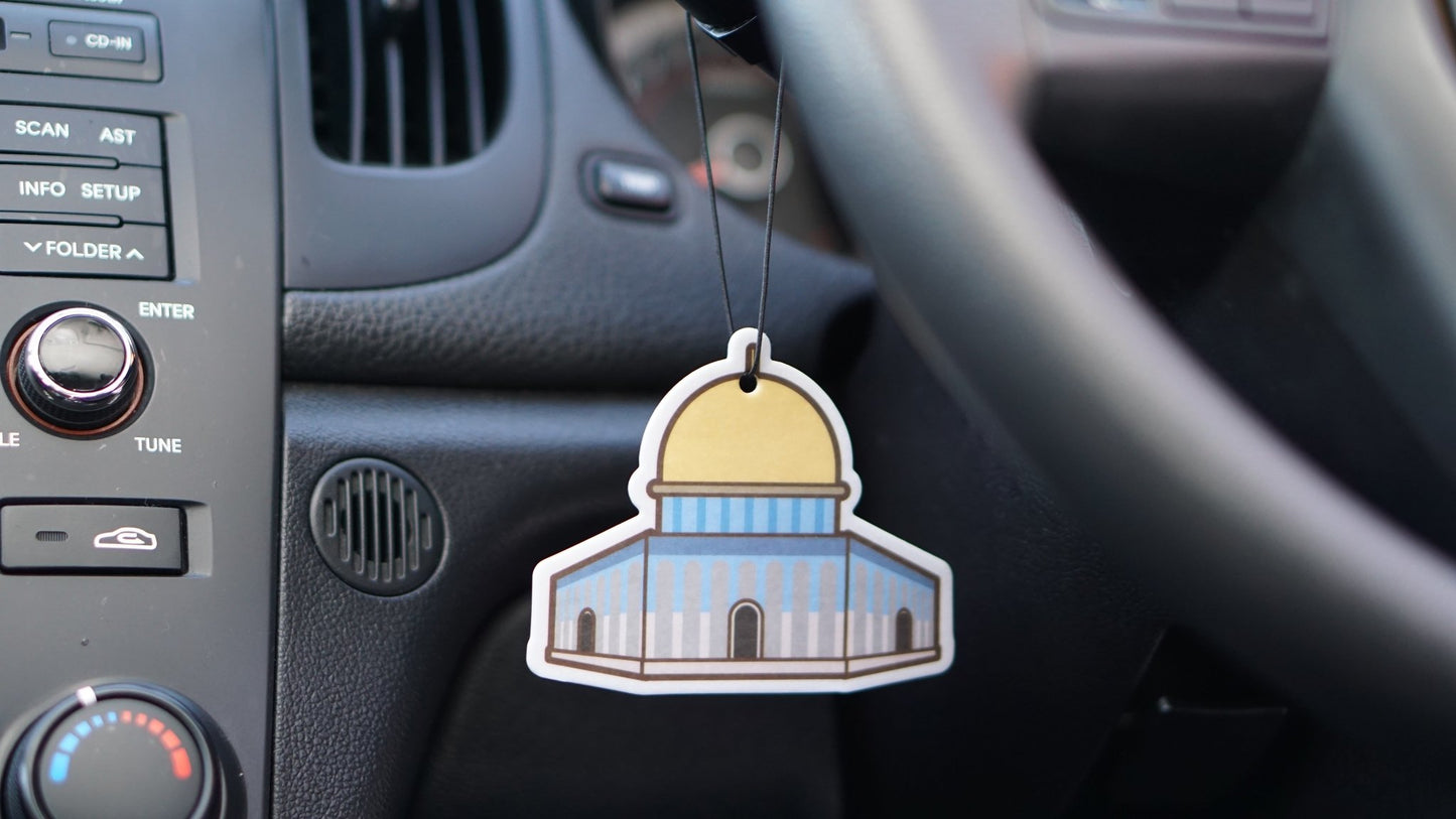 The "Dome of Rock" Air Freshener - Noor Books
