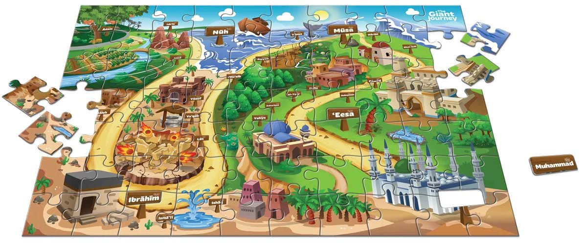The Giant Journey Puzzle - Noor Books