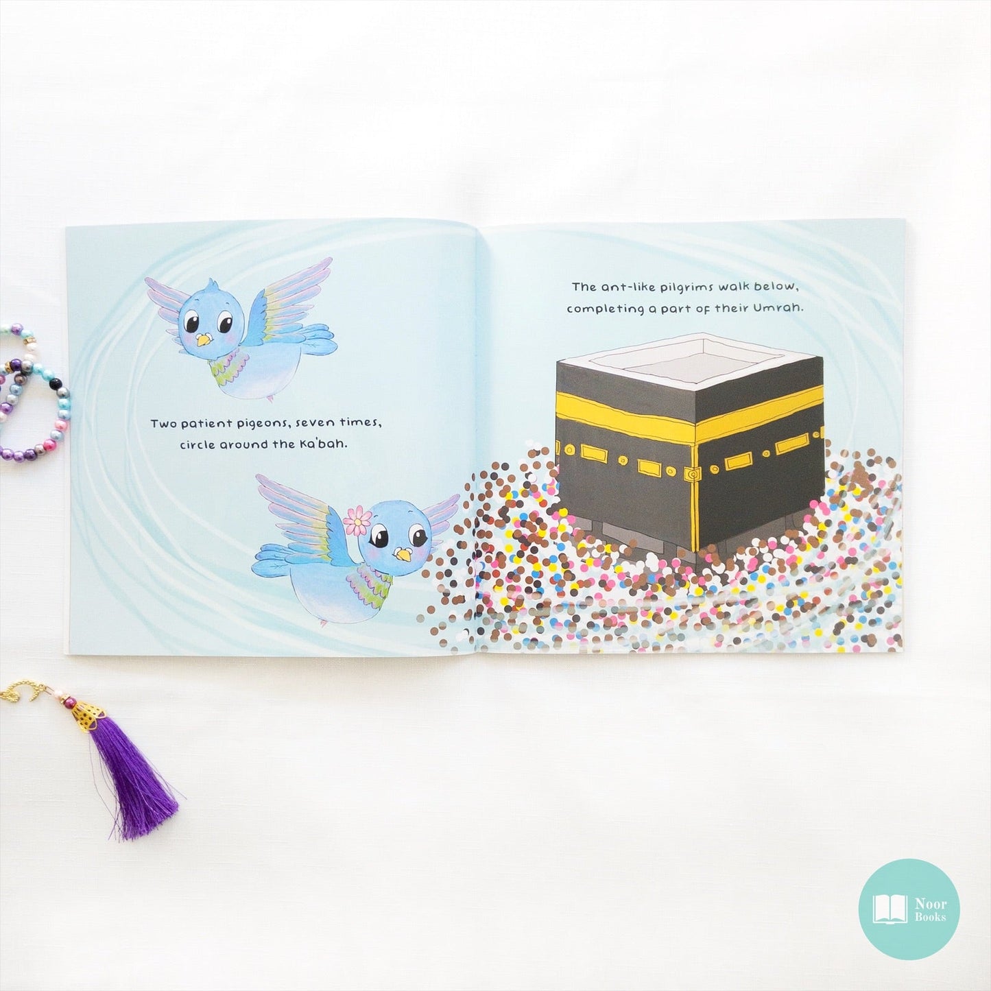 Two Pigeons on a Pilgrimage : A Hajj Story - Noor Books